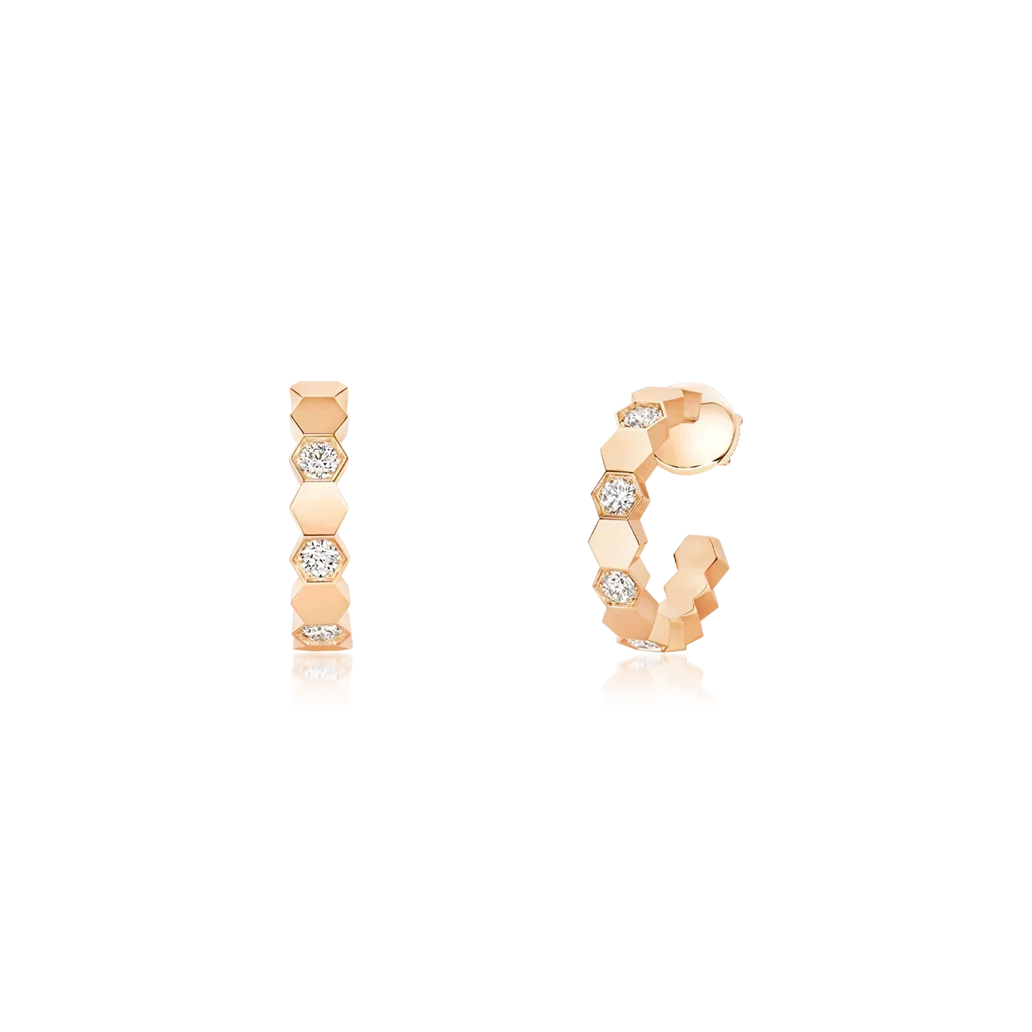 ??MIRA?¡¥BEE LOVE Earrings GOLD DIAMOND