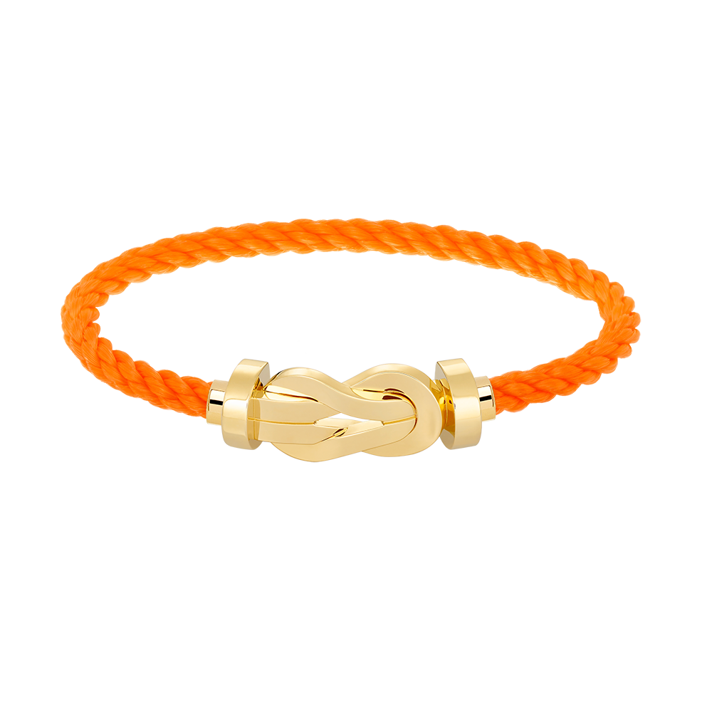 ??MIRA?¡¥CHANCE LARGE 8 FIGURE BUCKLE NO DIAMOND BRACELET GOLD