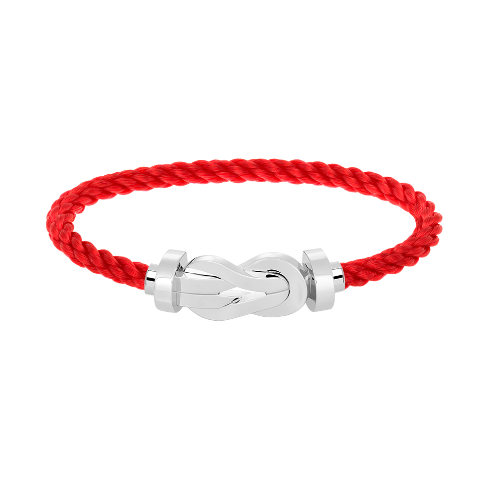 ??MIRA?¡¥CHANCE LARGE 8 FIGURE BUCKLE NO DIAMOND BRACELET SILVER