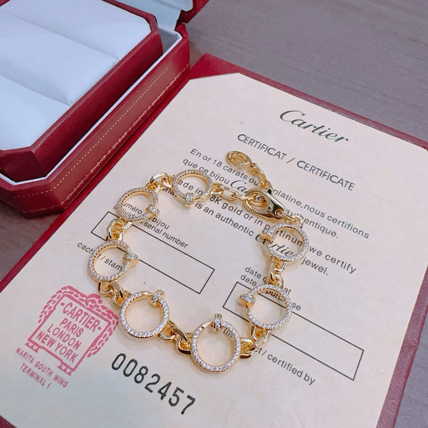 ??MIRA?¡¥LOVE&JUSTE BRACELET DIAMONDS