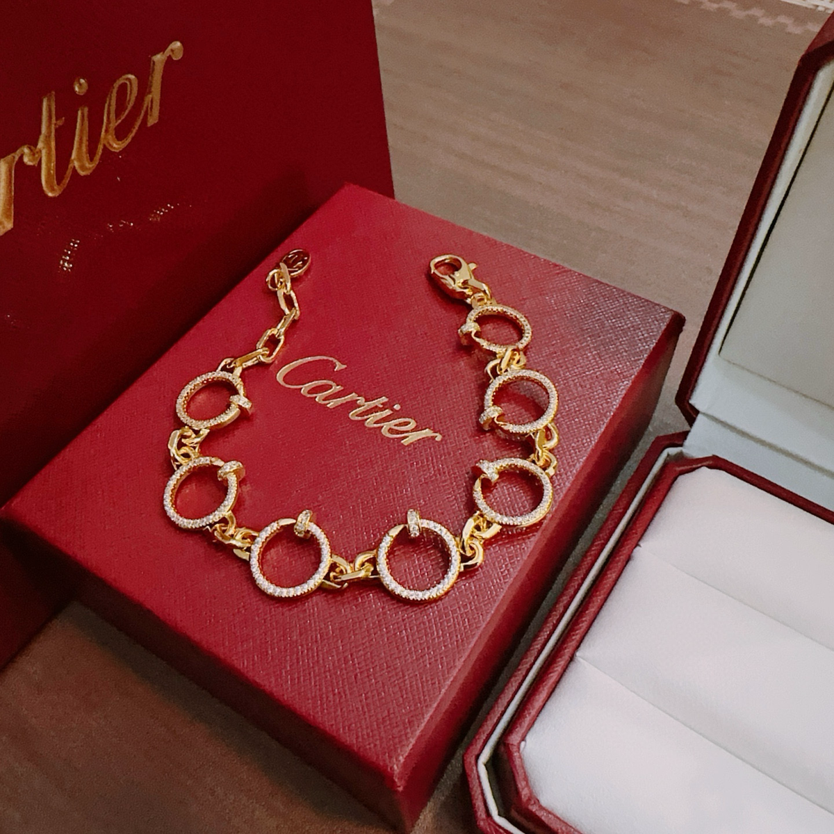 ??MIRA?¡¥LOVE&JUSTE BRACELET DIAMONDS