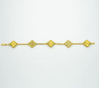[MIRA]New  CLOVER 5 MOTIF LASER BRACELET COLLECTION