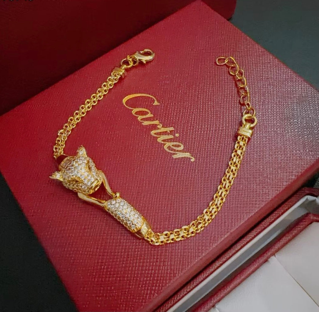 ??MIRA?¡¥ PANTHERE  BRACELET DIAMONDS