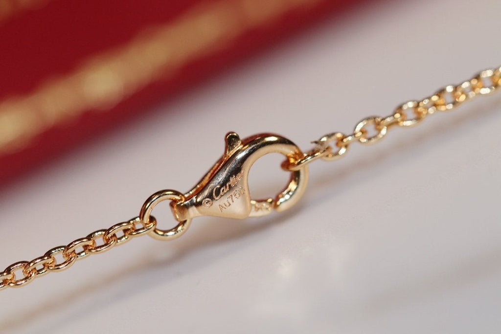 ??MIRA?¡¥LOVE NECKLACE PINK GOLD AND SILVER