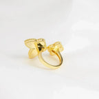 ??MIRA?¡¥LUCKY BETWEEN THE FINGER RING