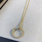 ??MIRA?¡¥JUSTE NECKLACE GOLD DIAMONDS