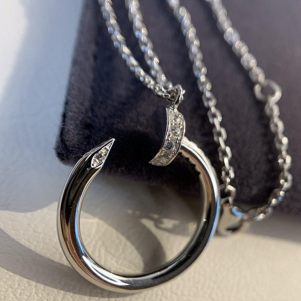 ??MIRA?¡¥JUSTE NECKLACE SILVER