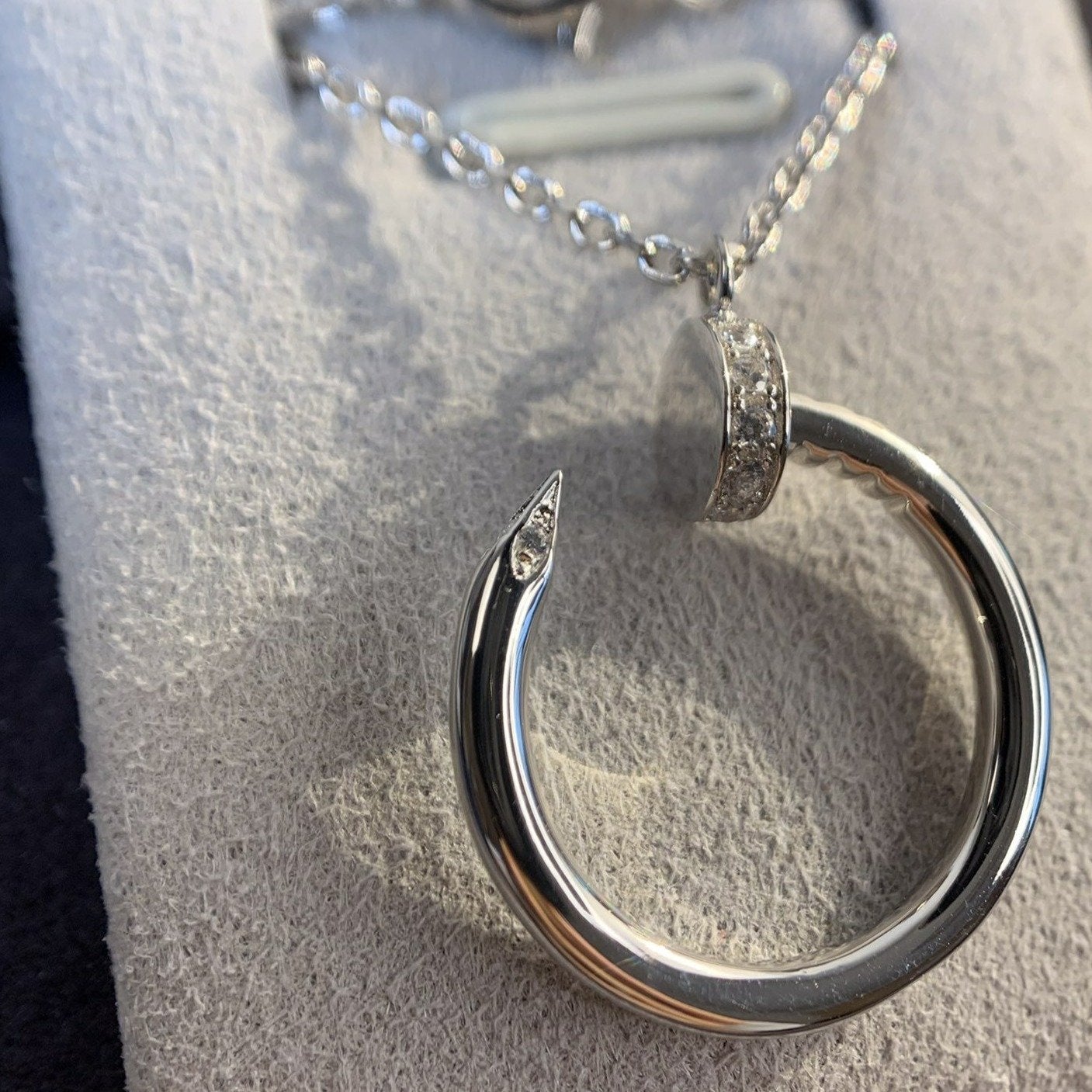 ??MIRA?¡¥JUSTE NECKLACE SILVER