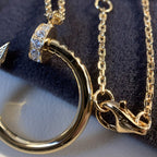 ??MIRA?¡¥JUSTE NECKLACE PINK GOLD
