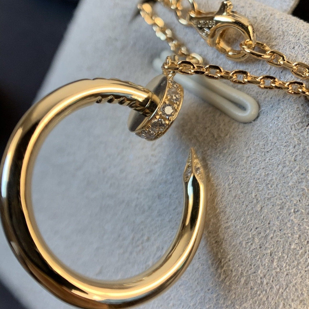 ??MIRA?¡¥JUSTE NECKLACE PINK GOLD