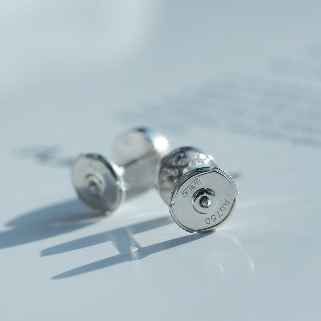 ??MIRA?¡¥LOVE EARRINGS SILVER 10MM