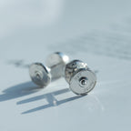 ??MIRA?¡¥LOVE EARRINGS SILVER 10MM