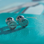 ??MIRA?¡¥LOVE EARRINGS SILVER 10MM
