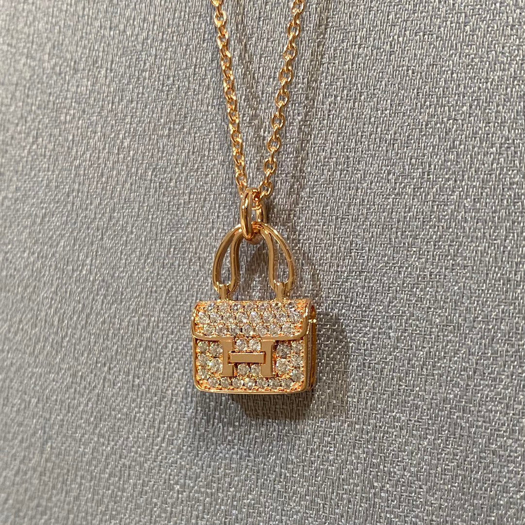 ??MIRA?¡¥CONSTANCE PEDANT DIAMOND NECKLACE
