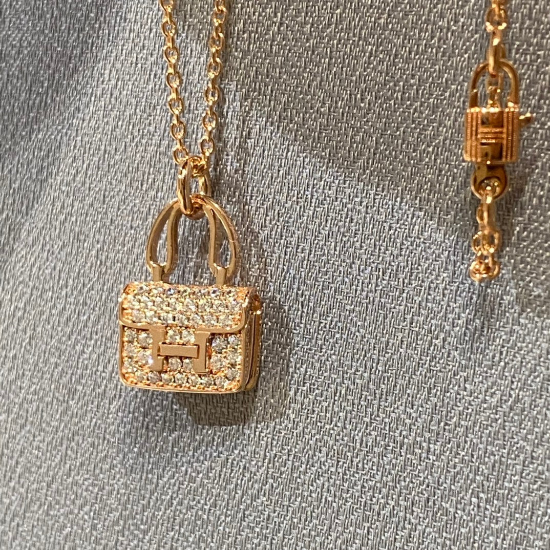 ??MIRA?¡¥CONSTANCE PEDANT DIAMOND NECKLACE