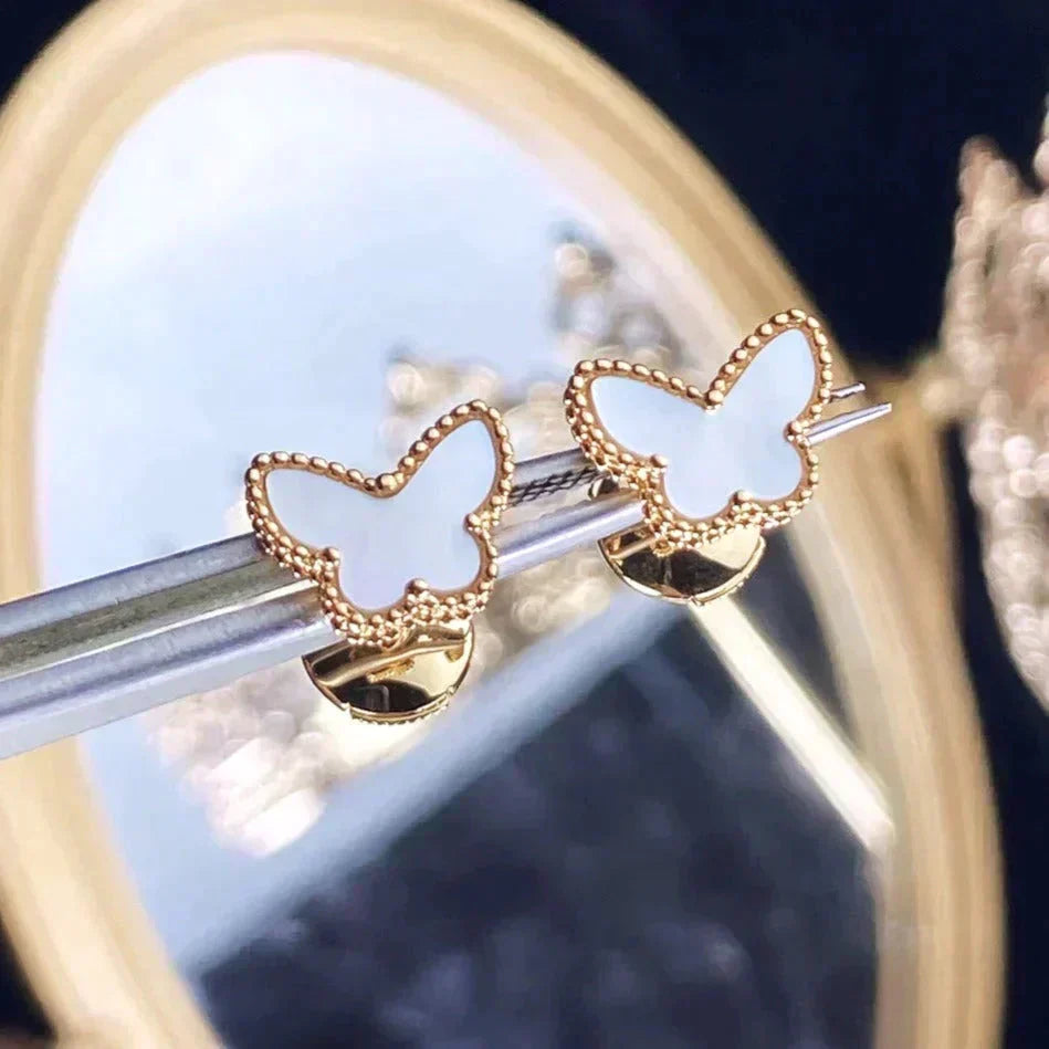 ??MIRA?¡¥SWEET BUTTERFLY MOP EARSTUDS