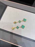 ??MIRA?¡¥CLOVER MALACHITE 3 MOTIFS GOLD