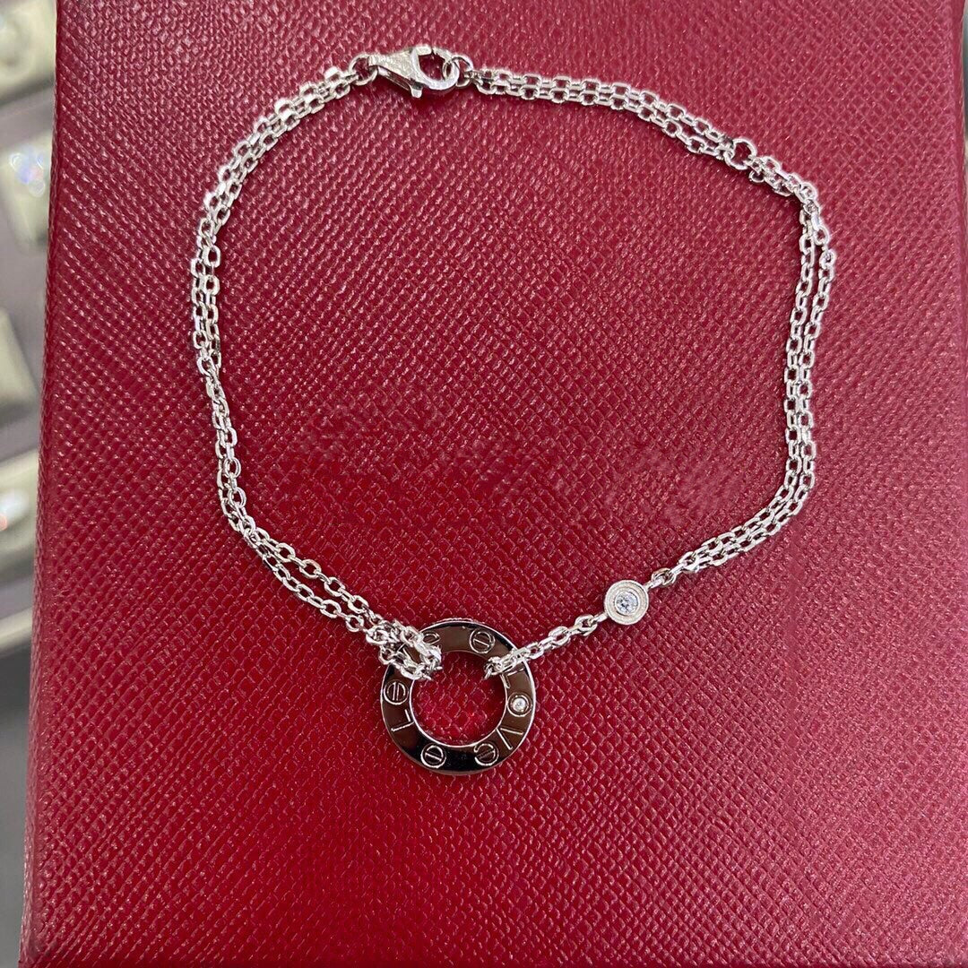 ??MIRA?¡¥LOVE BRACELET 2 DIAMOND