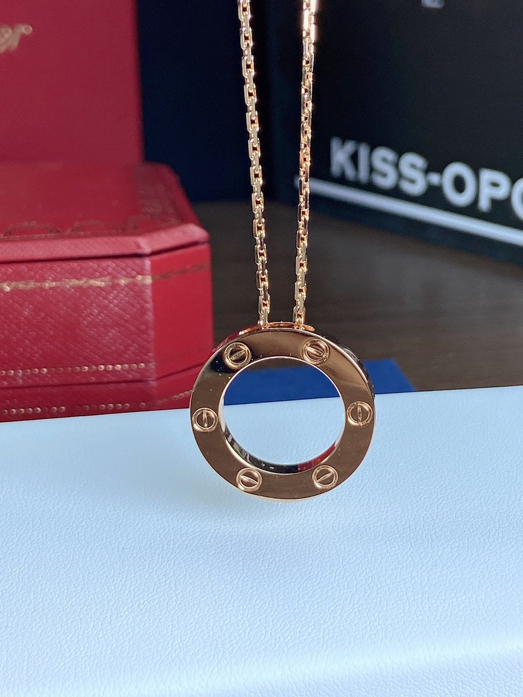 ??MIRA?¡¥LOVE NECKLACE 16MM