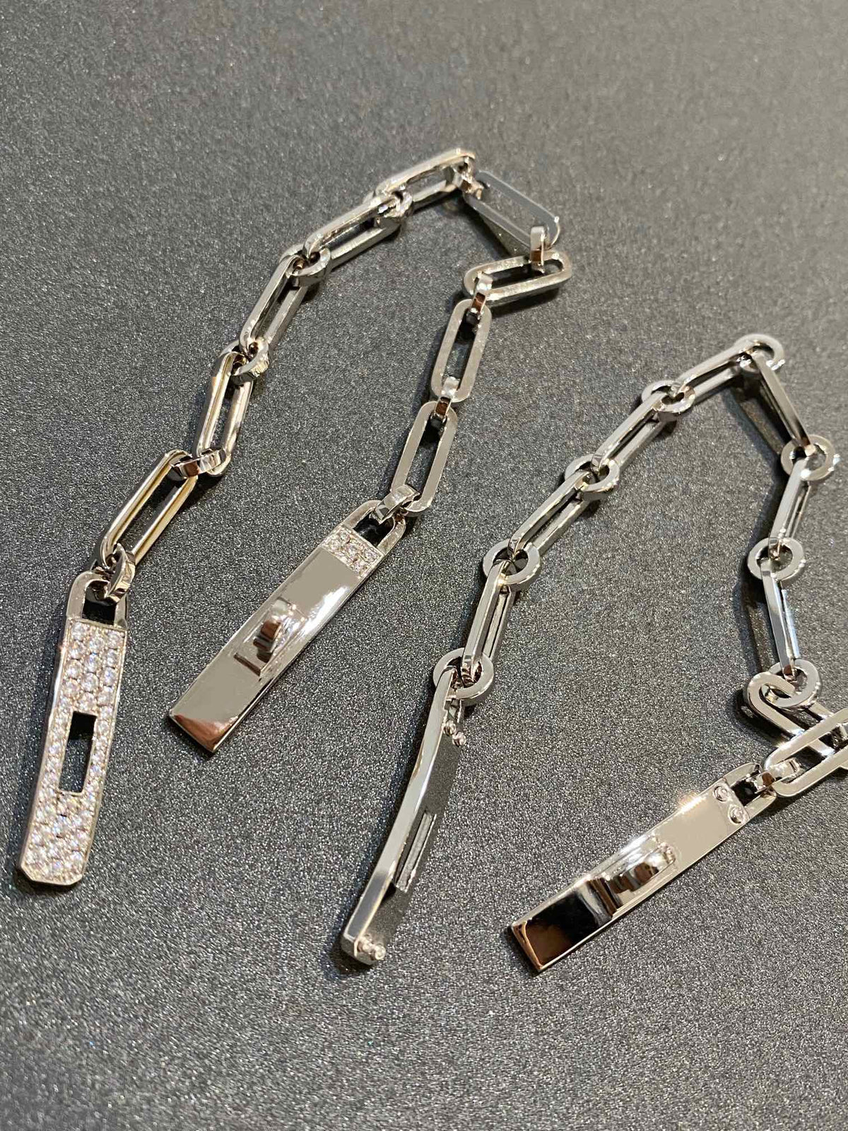 ??MIRA?¡¥CHAINE BRACELET SMALL MODEL DIAMOND
