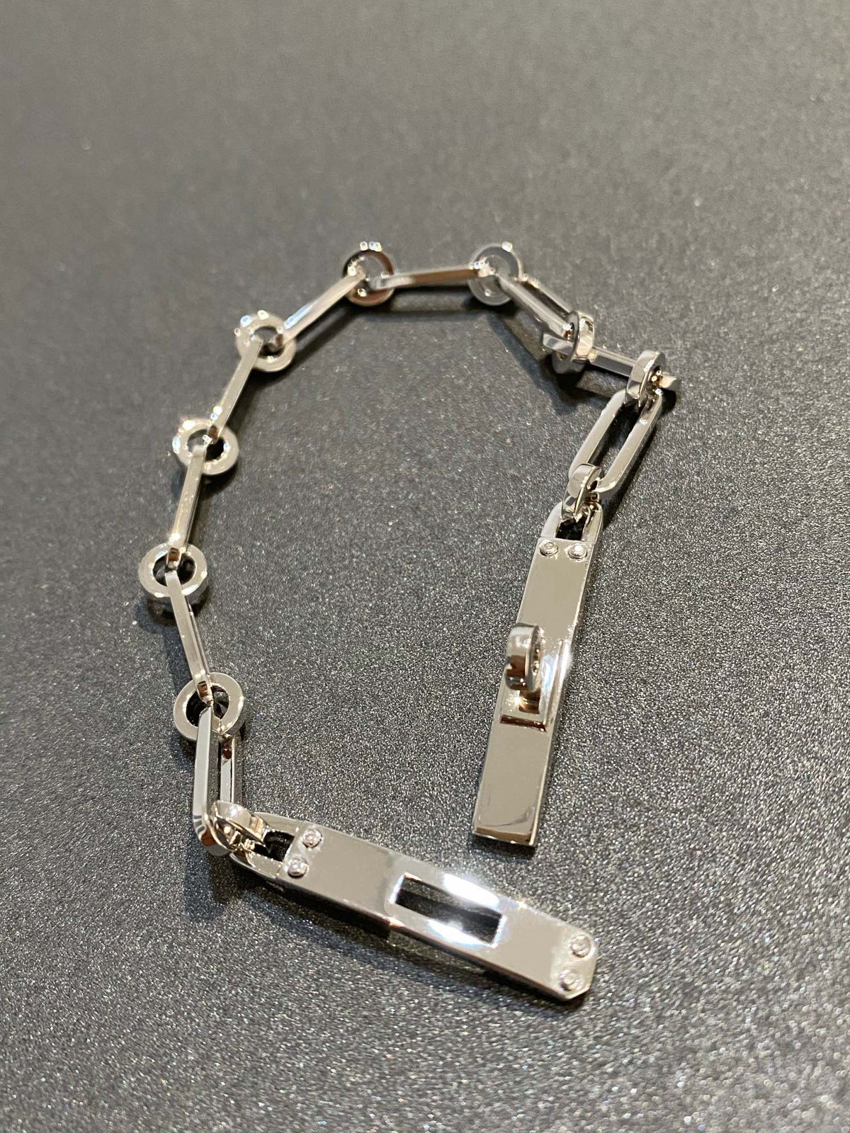 ??MIRA?¡¥CHAINE BRACELET SMALL MODEL DIAMOND