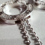 ??MIRA?¡¥LOVE NECKLACE ADJUSTABLE SILVER