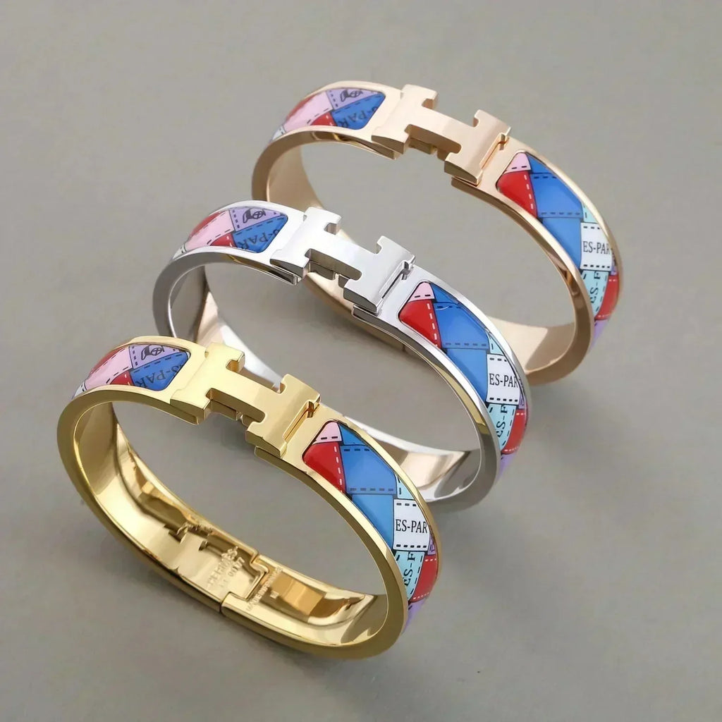 ??MIRA?¡¥H BRACELET DOTTED BORDER 12MM