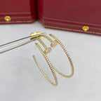 ??MIRA?¡¥JUSTE EARRINGS FULL DIAMONDS 1.8MM