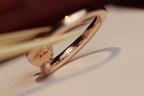 ??MIRA?¡¥JUSTE RING 2.65MM PINK GOLD DIAMOND