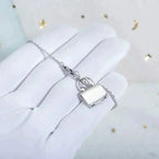 ??MIRA?¡¥AMULETTE PEDANT SILVER NECKLACE