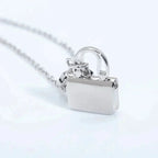 ??MIRA?¡¥AMULETTE PEDANT SILVER NECKLACE