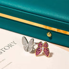 ??MIRA?¡¥TWIN BUTTERFLY DIAMOND RING