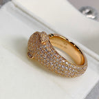 ??MIRA?¡¥PANTHERE PINK GOLD DIAMOND RING