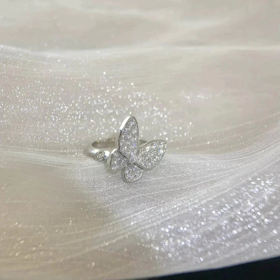 ??MIRA?¡¥BUTTERFLY DIAMOND RING