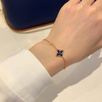 ??MIRA?¡¥COLOR STAR PINK GOLD DIAMOND BRACELET