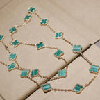 ??MIRA?¡¥CLOVER 20 MOTIFS MALACHITE GOLD