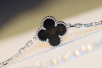 ??MIRA?¡¥CLOVER 20 MOTIFS ONYX DIAMOND SILVER