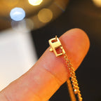 ??MIRA?¡¥STAR AND SUN DIAMOND PINK GOLD NECKLACE