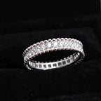 ??MIRA?¡¥PERLEE DIAMOND SILVER RING