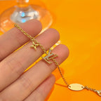 ??MIRA?¡¥LOGO STAR MOTIF GOLD BRACELET