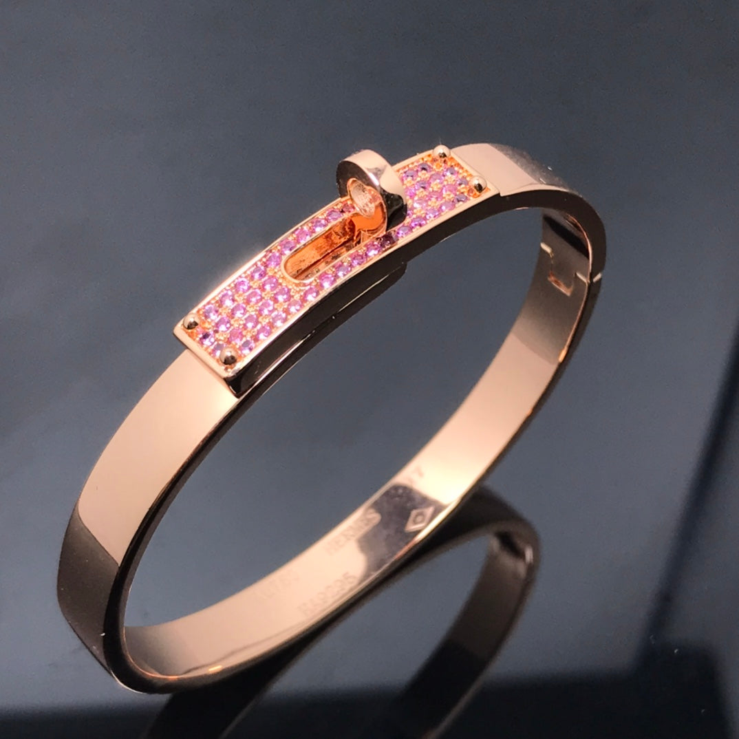 ??MIRA?¡¥KELLY BRACELET PINK DIAMOND