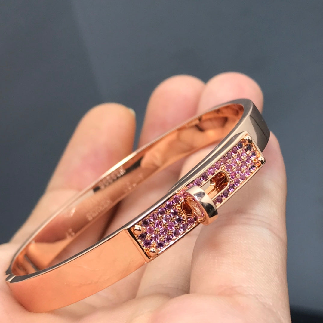 ??MIRA?¡¥KELLY BRACELET PINK DIAMOND