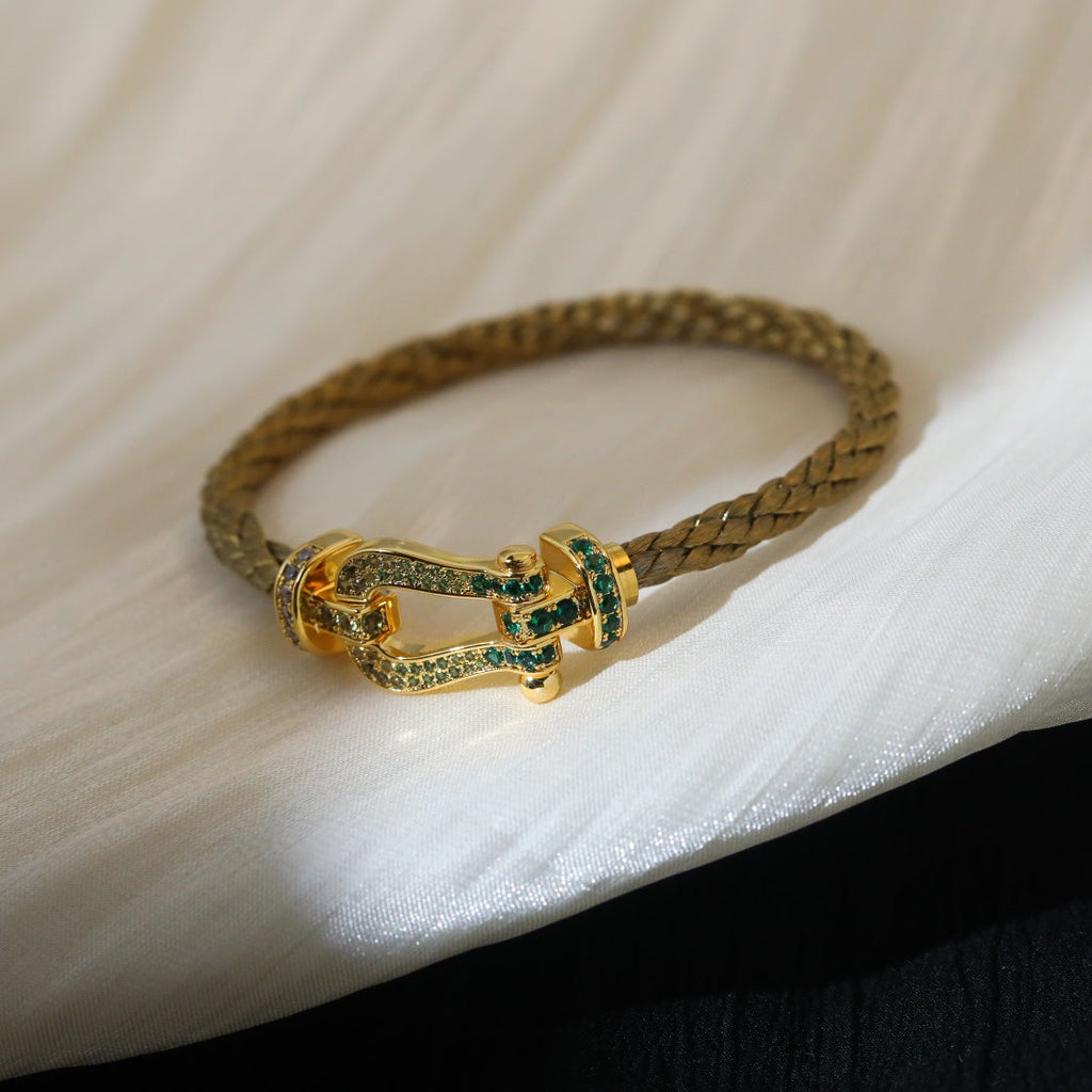 ??MIRA?¡¥FORCE 10 GOLD GREEN DIAMOND PAVED