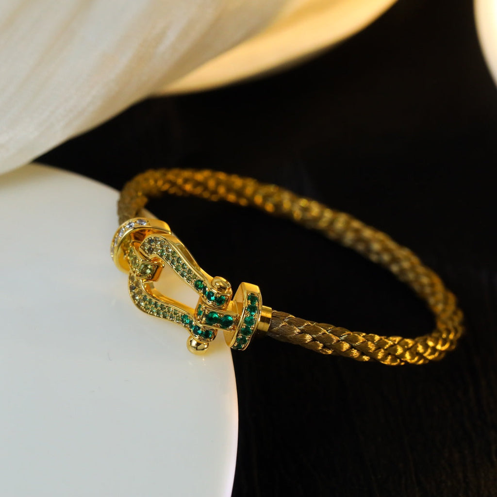 ??MIRA?¡¥FORCE 10 GOLD GREEN DIAMOND PAVED