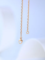 ??MIRA?¡¥H CAGE PINK GOLD NECKLACE