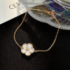 ??MIRA?¡¥LUCKY SPRING ROSE GOLD MOP BRACELET