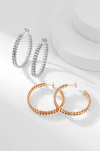 ??MIRA?¡¥CLASH HOOP EARRINGS