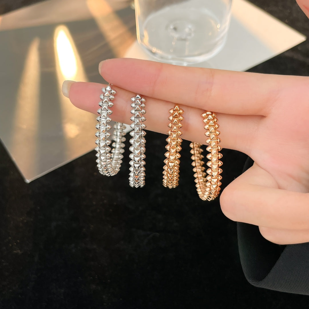 ??MIRA?¡¥CLASH HOOP EARRINGS