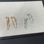 ??MIRA?¡¥CHAINE CHAOS DIAMOND DROP EARRINGS