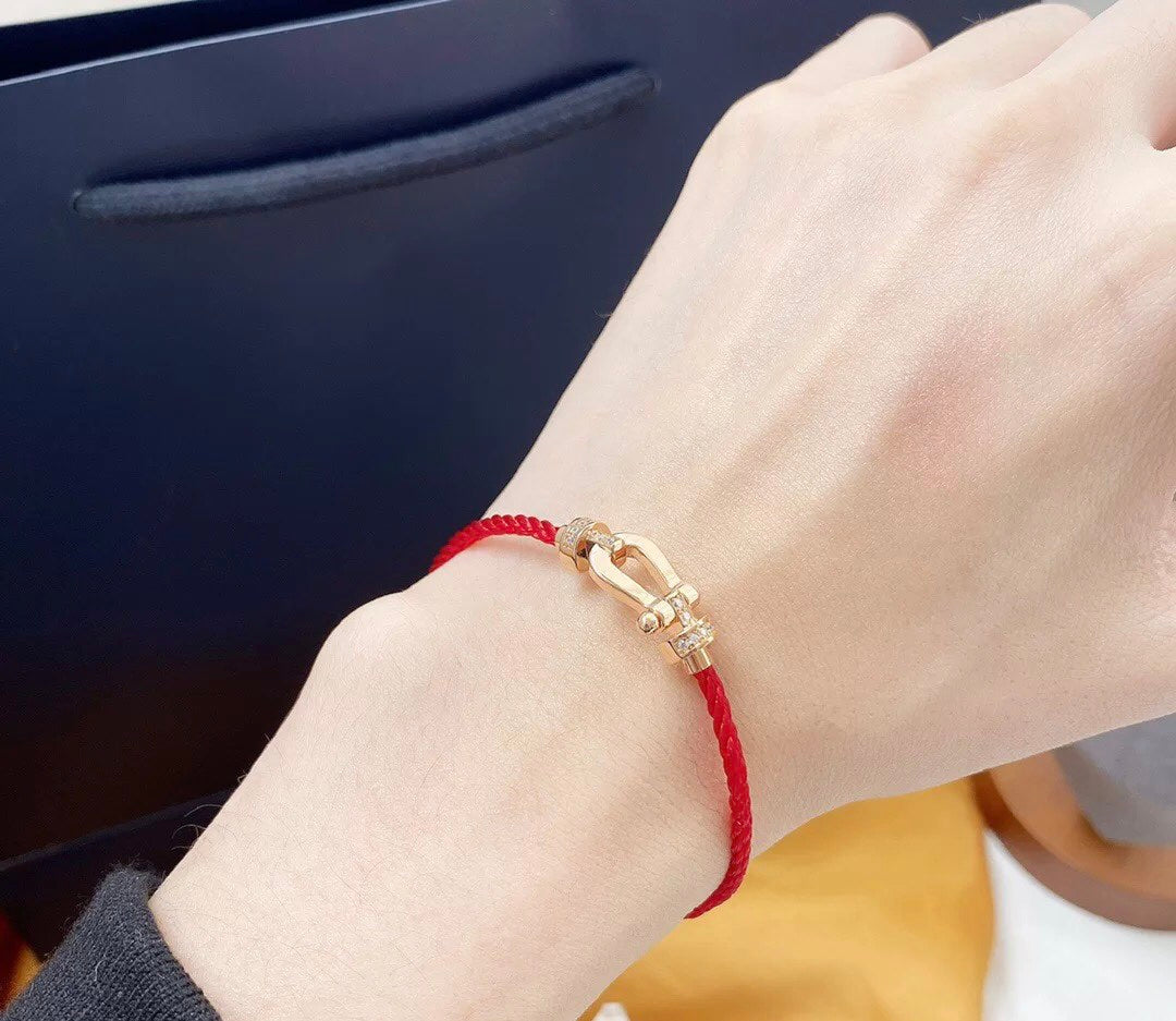 ??MIRA?¡¥FORCE 10 HALF DIAMOND PINK GOLD RED CORDERI LARGE AND MEDIUM MODEL